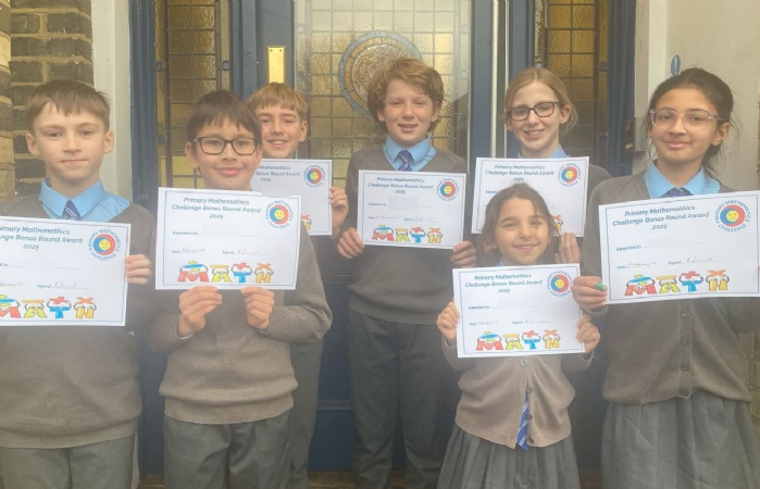 Primary Maths Challenge Success